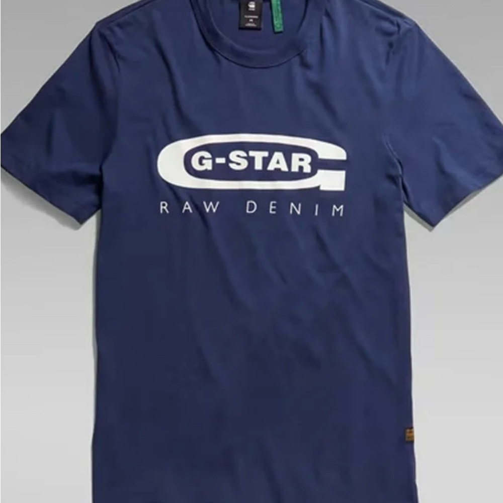 G-Star Raw Denim Navy Blue Men's Shirt